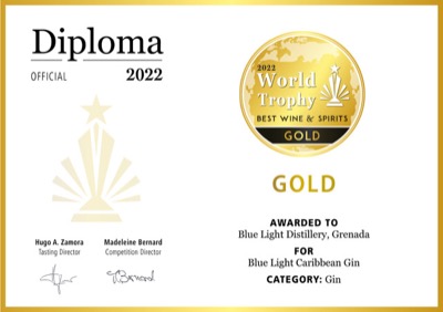 Gold World Trophy Medal 2022